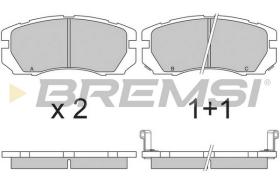 BREMS BP2663 - PASTIGLIE FRENO - BRAKE PADS