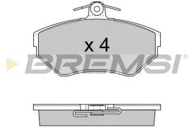 BREMS BP2674 - PASTIGLIE FRENO - BRAKE PADS