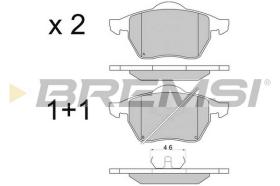 BREMS BP2679 - PASTIGLIE FRENO - BRAKE PADS