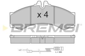 BREMS BP2681 - PASTIGLIE FRENO - BRAKE PADS