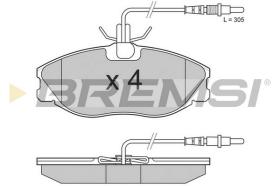 BREMS BP2683 - PASTIGLIE FRENO - BRAKE PADS