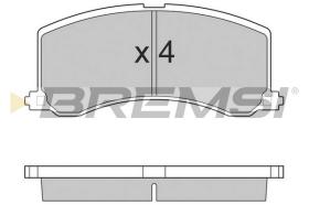 BREMS BP2684 - PASTIGLIE FRENO - BRAKE PADS