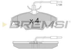 BREMS BP2686 - PASTIGLIE FRENO - BRAKE PADS