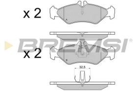 BREMS BP2688 - PASTIGLIE FRENO - BRAKE PADS