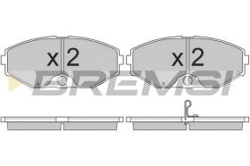 BREMS BP2698 - PASTIGLIE FRENO - BRAKE PADS