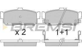 BREMS BP2699 - PASTIGLIE FRENO - BRAKE PADS