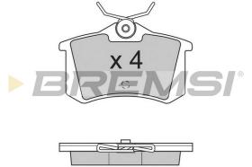 BREMS BP2701 - PASTIGLIE FRENO - BRAKE PADS