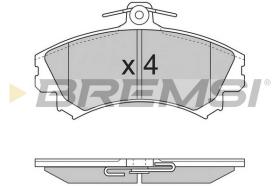 BREMS BP2702 - PASTIGLIE FRENO - BRAKE PADS