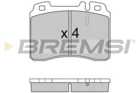 BREMS BP2709 - PASTIGLIE FRENO - BRAKE PADS