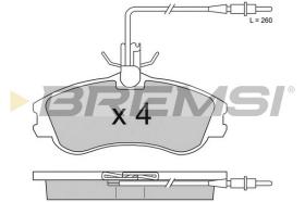 BREMS BP2711 - PASTIGLIE FRENO - BRAKE PADS