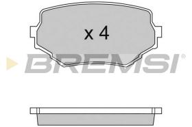 BREMS BP2713 - PASTIGLIE FRENO - BRAKE PADS