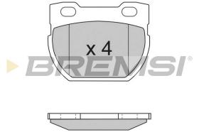 BREMS BP2716 - PASTIGLIE FRENO - BRAKE PADS