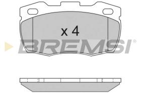 BREMS BP2717 - PASTIGLIE FRENO - BRAKE PADS