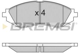 BREMS BP2718 - PASTIGLIE FRENO - BRAKE PADS