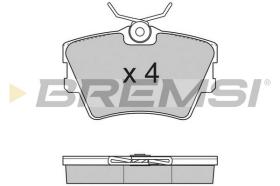 BREMS BP2724 - PASTIGLIE FRENO - BRAKE PADS