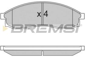 BREMS BP2726 - PASTIGLIE FRENO - BRAKE PADS