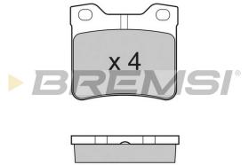 BREMS BP2728 - PASTIGLIE FRENO - BRAKE PADS