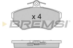 BREMS BP2730 - PASTIGLIE FRENO - BRAKE PADS