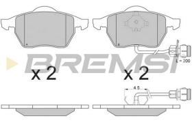 BREMS BP2733 - PASTIGLIE FRENO - BRAKE PADS