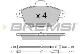 BREMS BP2737 - PASTIGLIE FRENO - BRAKE PADS