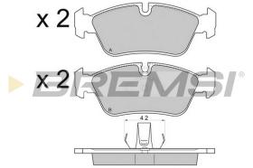 BREMS BP2745 - PASTIGLIE FRENO - BRAKE PADS