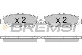 BREMS BP2753 - PASTIGLIE FRENO - BRAKE PADS