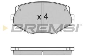 BREMS BP2760 - PASTIGLIE FRENO - BRAKE PADS