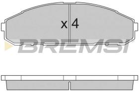 BREMS BP2762 - PASTIGLIE FRENO - BRAKE PADS