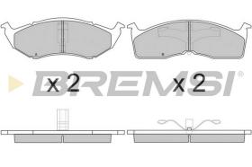 BREMS BP2765 - PASTIGLIE FRENO - BRAKE PADS