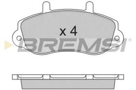 BREMS BP2767 - PASTIGLIE FRENO - BRAKE PADS