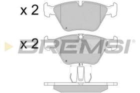 BREMS BP2773 - PASTIGLIE FRENO - BRAKE PADS