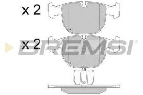 BREMS BP2774 - PASTIGLIE FRENO - BRAKE PADS