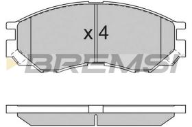 BREMS BP2775 - PASTIGLIE FRENO - BRAKE PADS