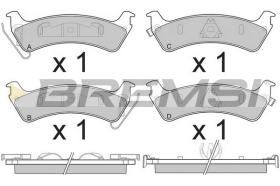 BREMS BP2777 - PASTIGLIE FRENO - BRAKE PADS