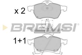 BREMS BP2811 - PASTIGLIE FRENO - BRAKE PADS