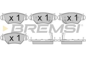 BREMS BP2812 - PASTIGLIE FRENO - BRAKE PADS