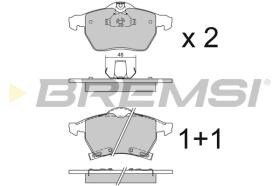 BREMS BP2813 - PASTIGLIE FRENO - BRAKE PADS