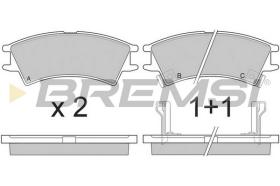 BREMS BP2825 - PASTIGLIE FRENO - BRAKE PADS