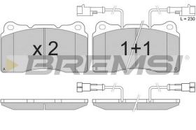 BREMS BP2836 - PASTIGLIE FRENO - BRAKE PADS