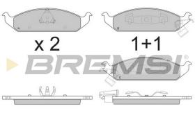 BREMS BP2837 - PASTIGLIE FRENO - BRAKE PADS