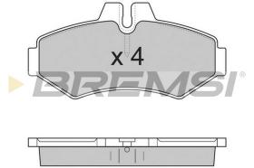 BREMS BP2845 - PASTIGLIE FRENO - BRAKE PADS