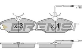 BREMS BP2849 - PASTIGLIE FRENO - BRAKE PADS