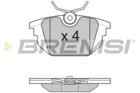 BREMS BP2850 - PASTIGLIE FRENO - BRAKE PADS