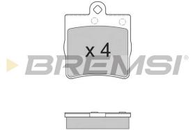 BREMS BP2861 - PASTIGLIE FRENO - BRAKE PADS