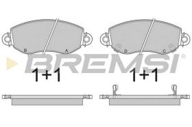 BREMS BP2887 - PASTIGLIE FRENO - BRAKE PADS