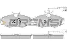 BREMS BP2888 - PASTIGLIE FRENO - BRAKE PADS