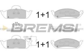 BREMS BP2897 - PASTIGLIE FRENO - BRAKE PADS