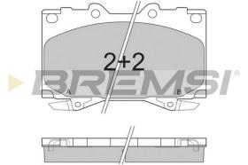 BREMS BP2898 - PASTIGLIE FRENO - BRAKE PADS