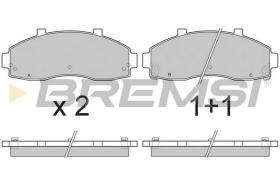 BREMS BP2901 - PASTIGLIE FRENO - BRAKE PADS