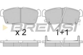 BREMS BP2902 - PASTIGLIE FRENO - BRAKE PADS